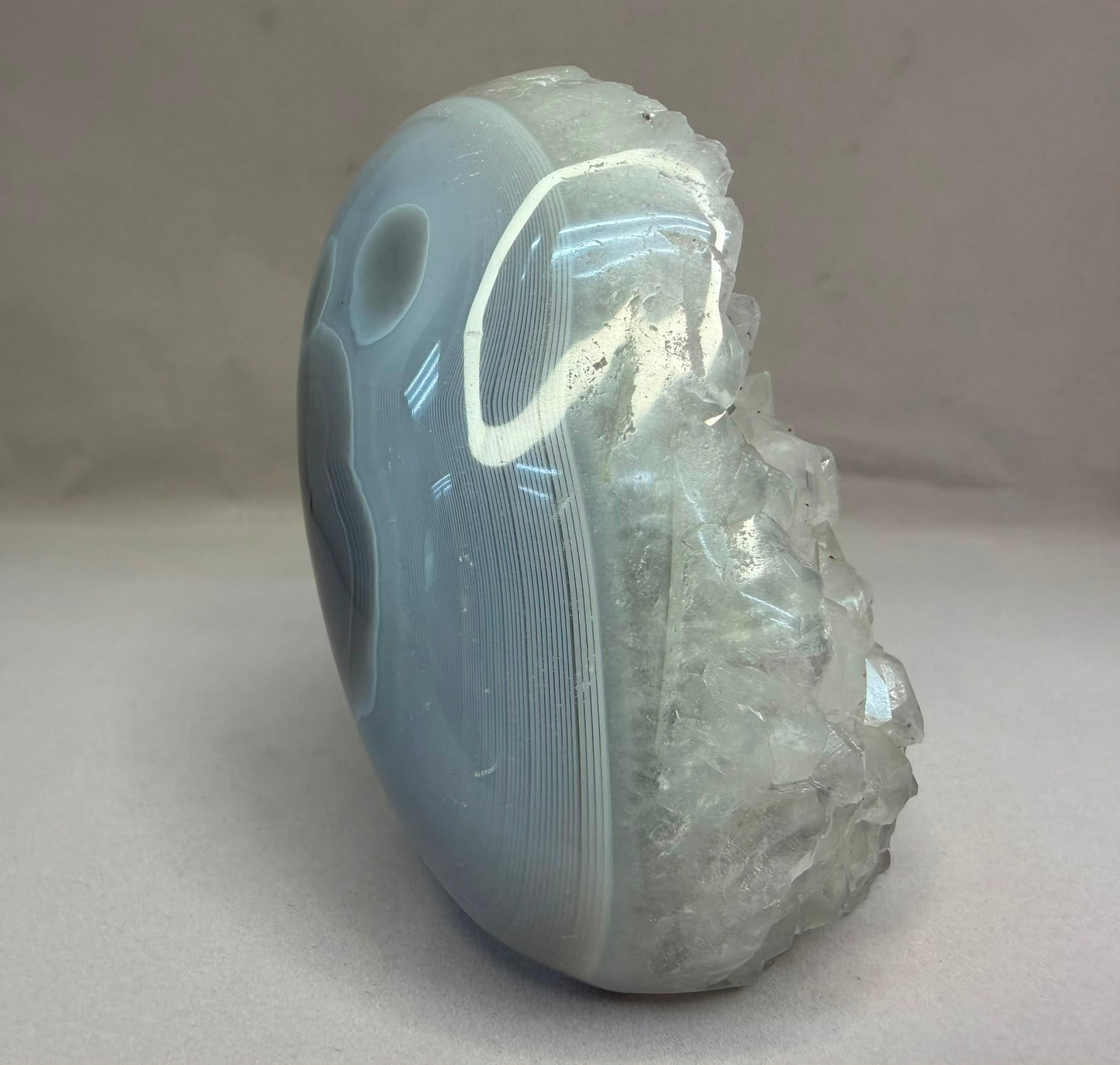 結晶瑪瑙山型擺件