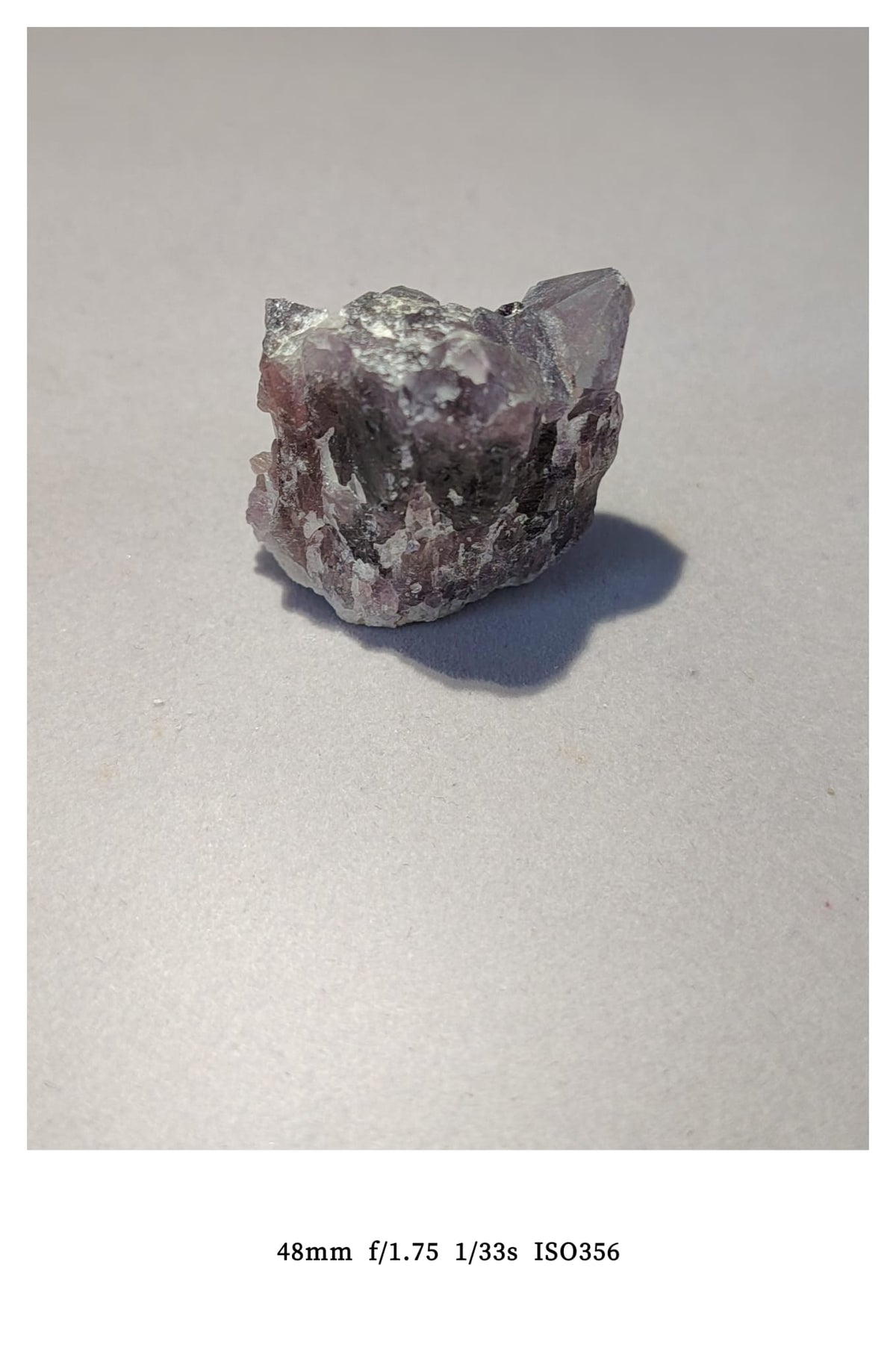 natural deep purple elestial amethyst cluster rought (auralite-23 style)-7 *19.3g骨幹紫晶簇/極光23