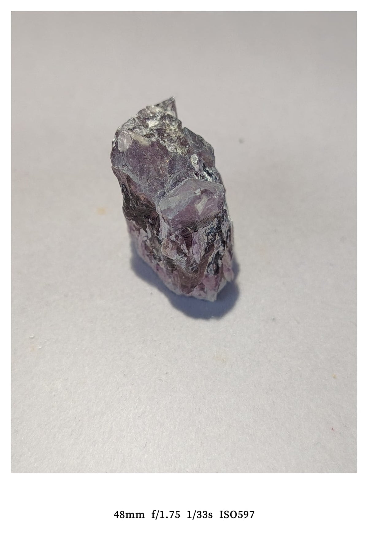 natural deep purple elestial amethyst cluster rought (auralite-23 style)-7 *19.3g骨幹紫晶簇/極光23