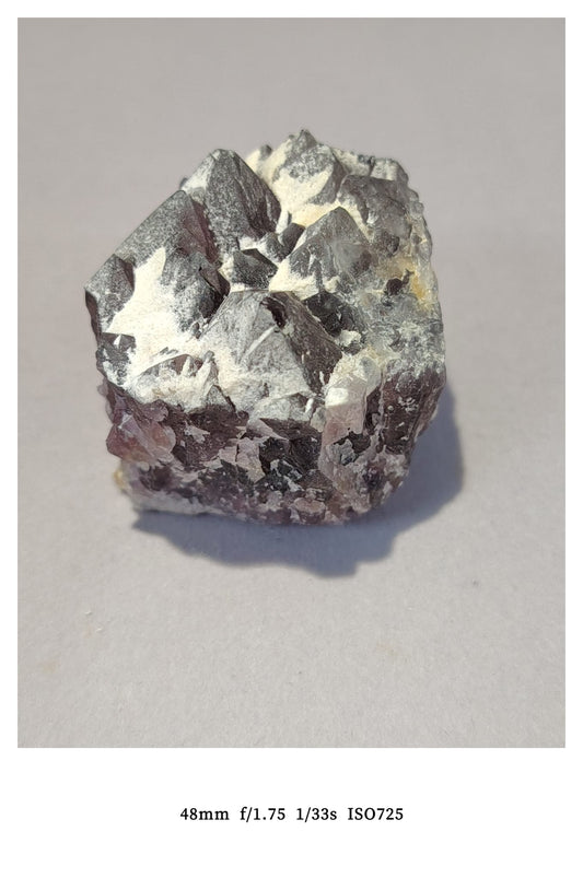 natural deep purple elestial amethyst cluster rought (auralite-23 style)-6 *66.6g骨幹紫晶簇/極光23