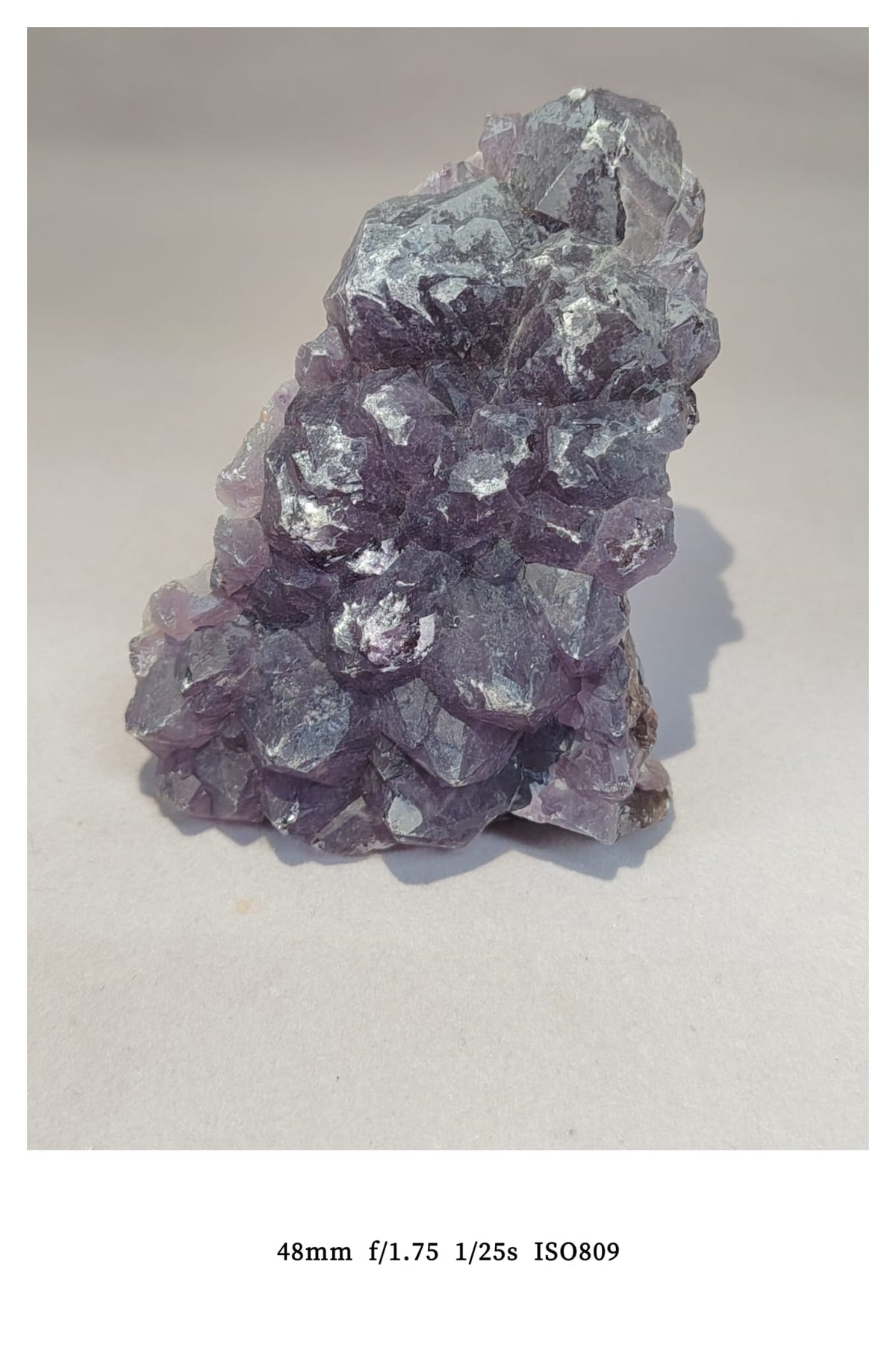 natural deep purple elestial amethyst cluster rought (auralite-23 style)-2 *165g骨幹紫晶簇/極光23
